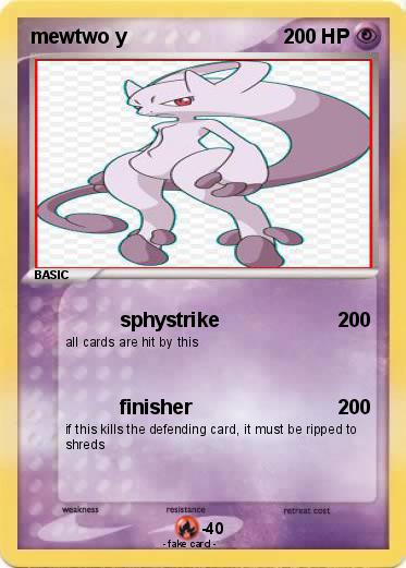 Pokemon mewtwo y