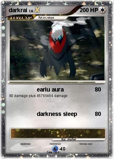 Pokemon darkrai