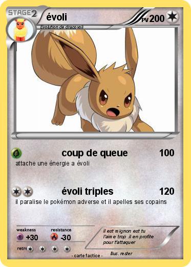 Pokemon évoli