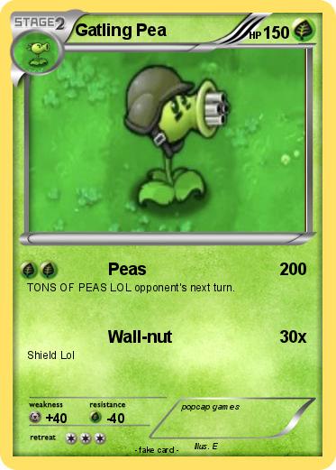 Pokemon Gatling Pea