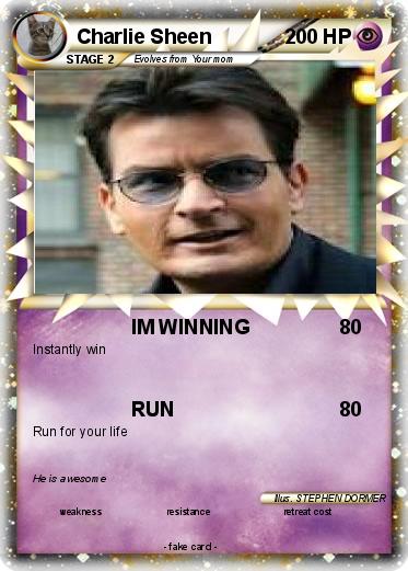 Pokemon Charlie Sheen