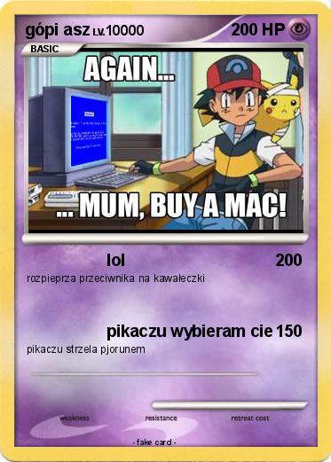 Pokemon gópi asz
