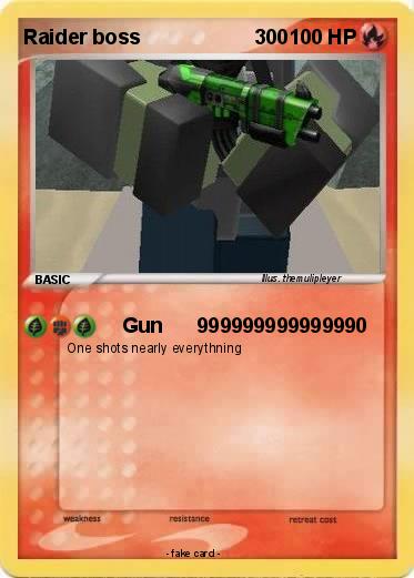 Pokemon Raider boss                    300