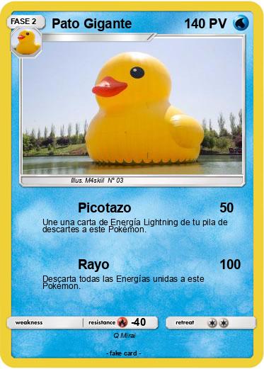 Pokemon Pato Gigante