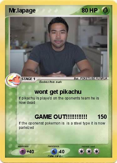 Pokemon Mr.lapage