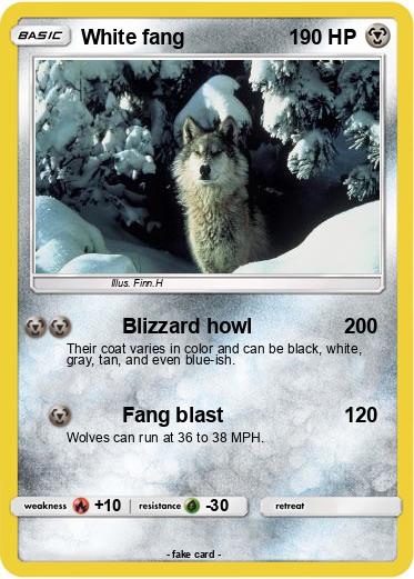 Pokemon White fang