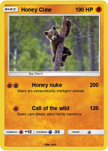 Pokemon Honey Claw