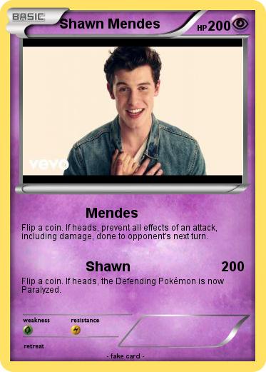 Pokemon Shawn Mendes