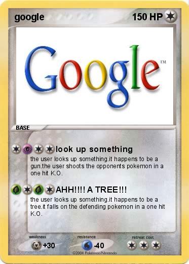 Pokemon google
