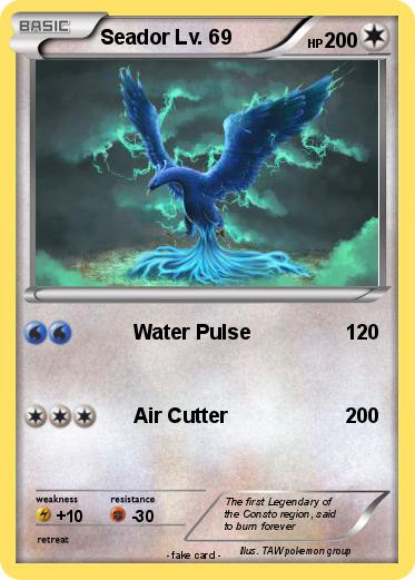 Pokemon Seador Lv. 69
