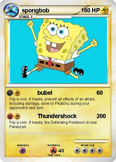 Pokemon spongbob