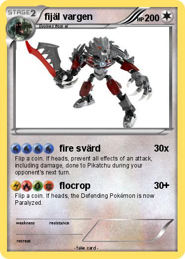 Pokemon fijäl vargen