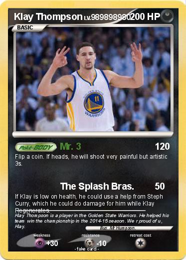 Pokemon Klay Thompson