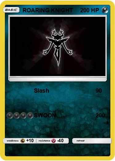 Pokemon ROARING KNIGHT