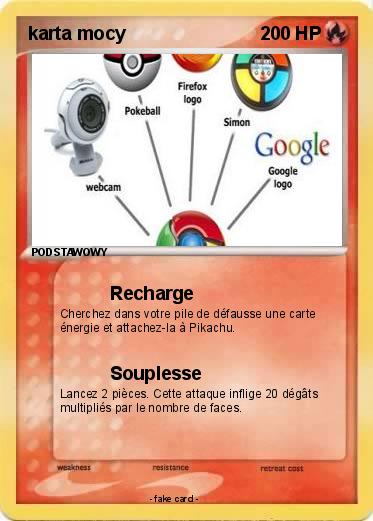 Pokemon karta mocy
