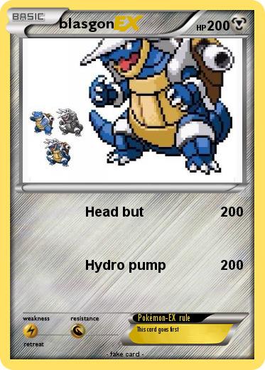 Pokemon blasgon