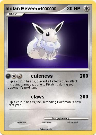 Pokemon alolan Eevee