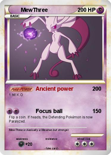 Pokemon MewThree