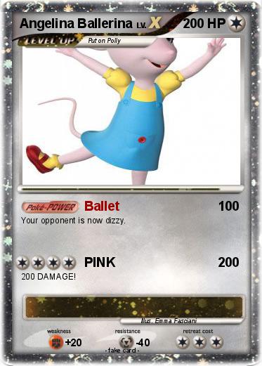 Pokemon Angelina Ballerina