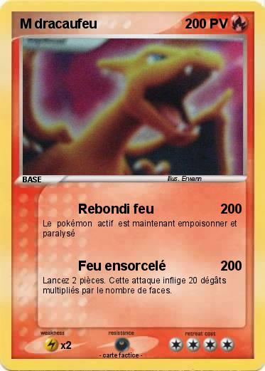 Pokemon M dracaufeu