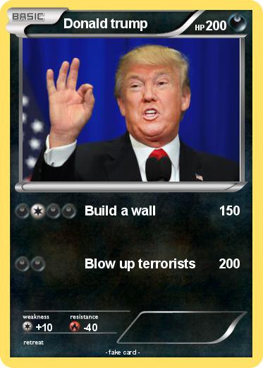 Pokemon Donald trump