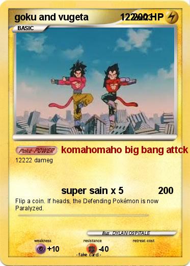 Pokemon goku and vugeta            122