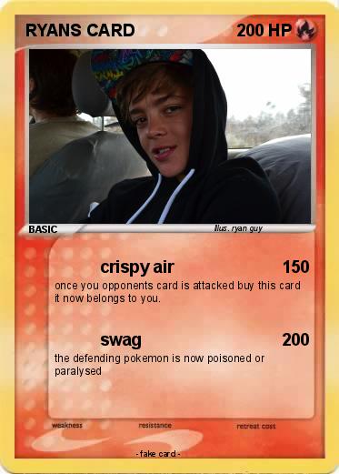 Pokemon RYANS CARD