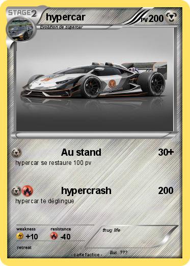 Pokemon hypercar