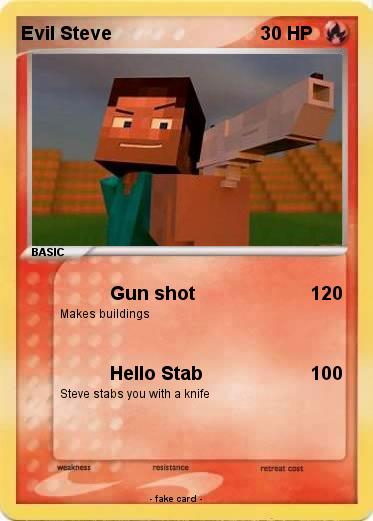 Pokemon Evil Steve