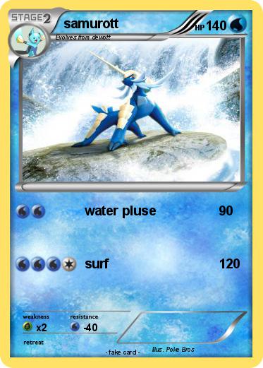 Pokemon samurott