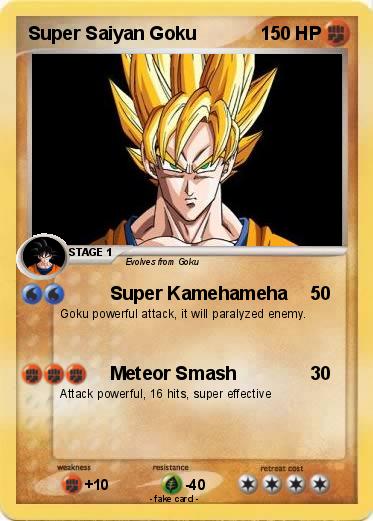 Pokemon Super Saiyan Goku