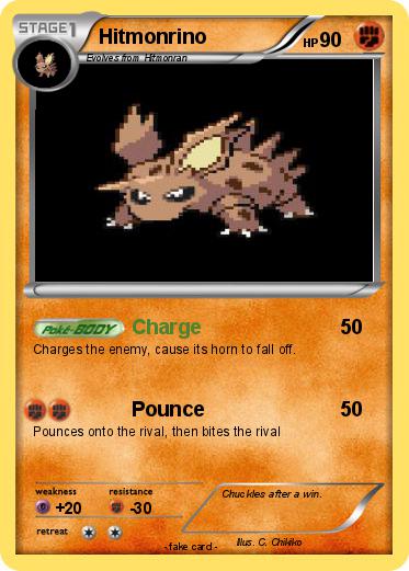 Pokemon Hitmonrino