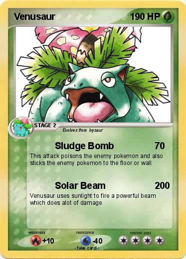Pokemon Venusaur