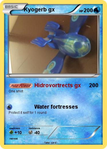Pokemon Kyogerb gx