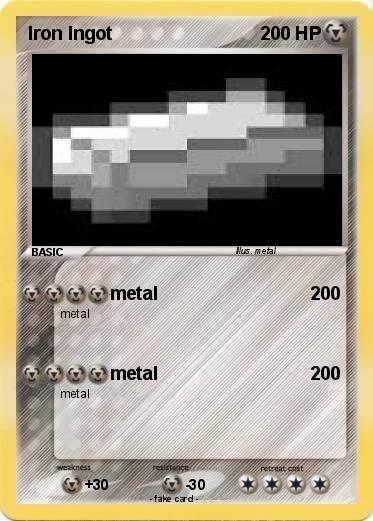 Pokemon Iron Ingot
