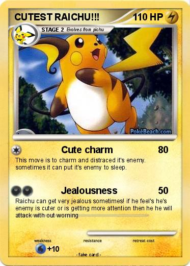 Pokemon CUTEST RAICHU!!!