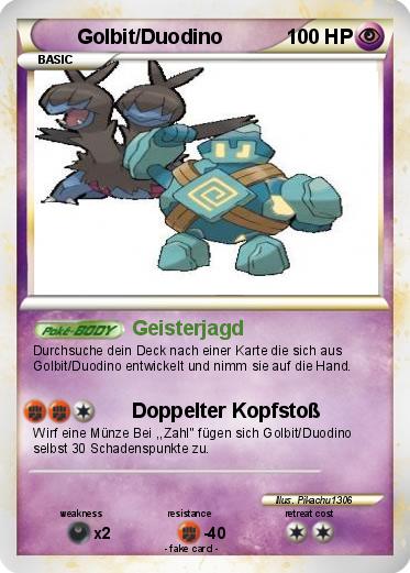 Pokemon Golbit/Duodino