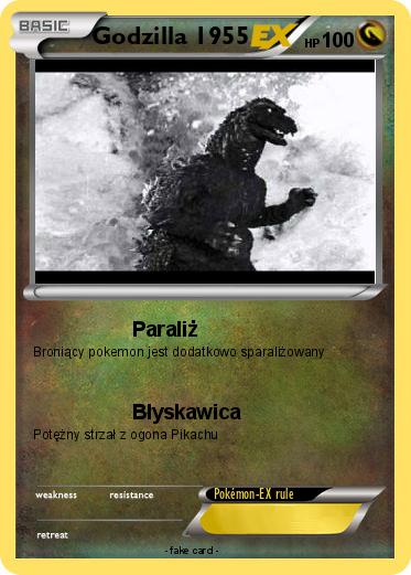 Pokemon Godzilla 1955