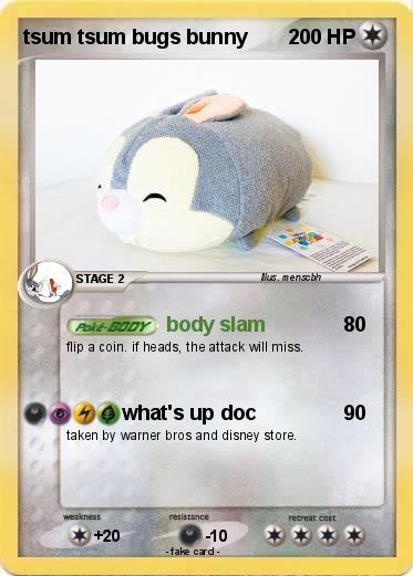 Pokemon tsum tsum bugs bunny