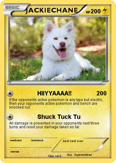 Pokemon JACKIECHANE
