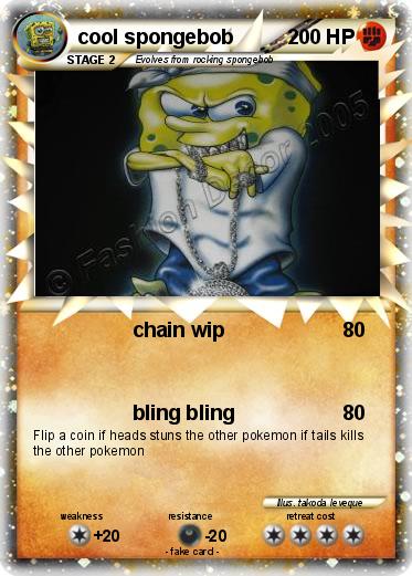 Pokemon cool spongebob