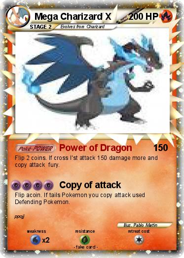 Pokemon Mega Charizard X