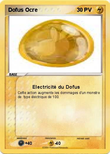 Pokemon Dofus Ocre