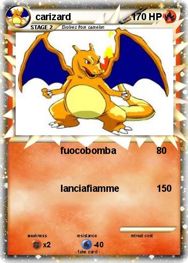 Pokemon carizard