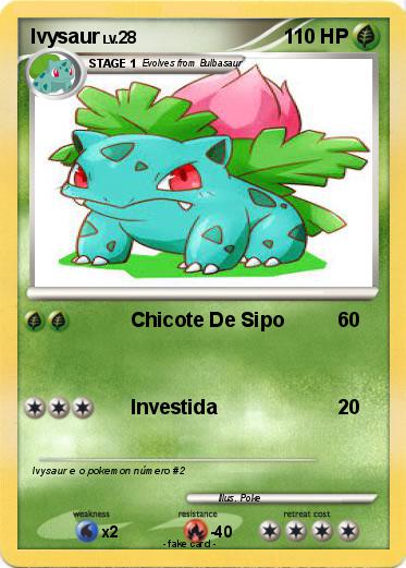 Pokemon Ivysaur