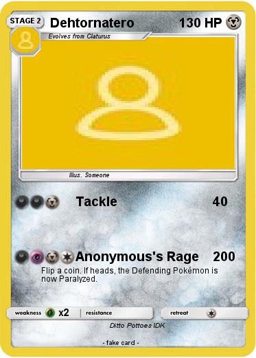 Pokemon Dehtornatero