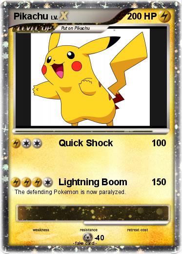 Pokemon Pikachu