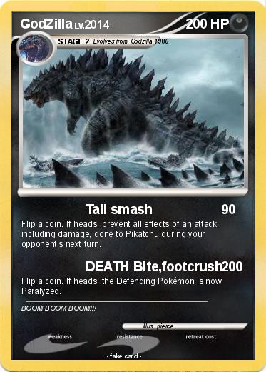 Pokemon GodZilla