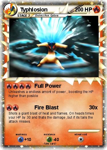 Pokemon Typhlosion