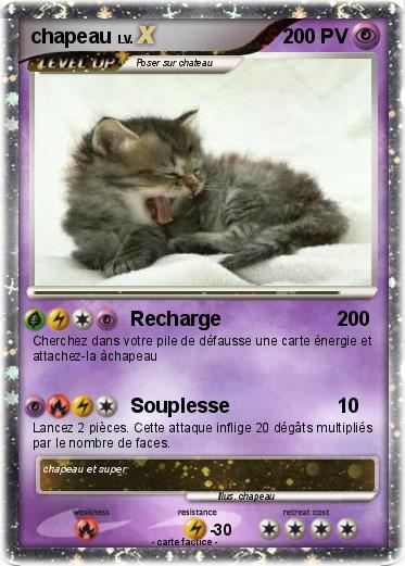 Pokemon chapeau